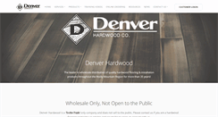 Desktop Screenshot of denverhardwood.com